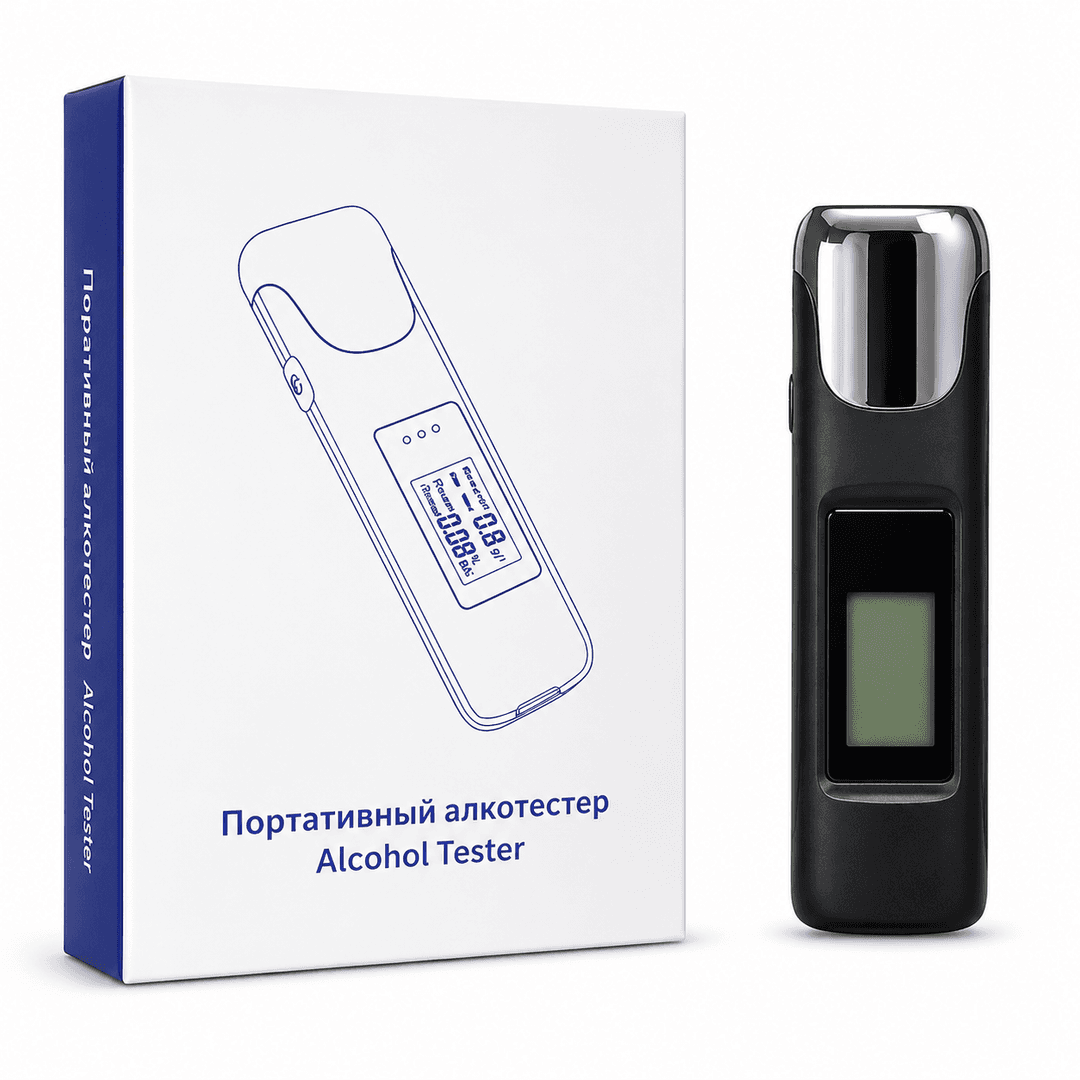 A-9s Small – Mini Pocket Alcohol Breath Tester Metal